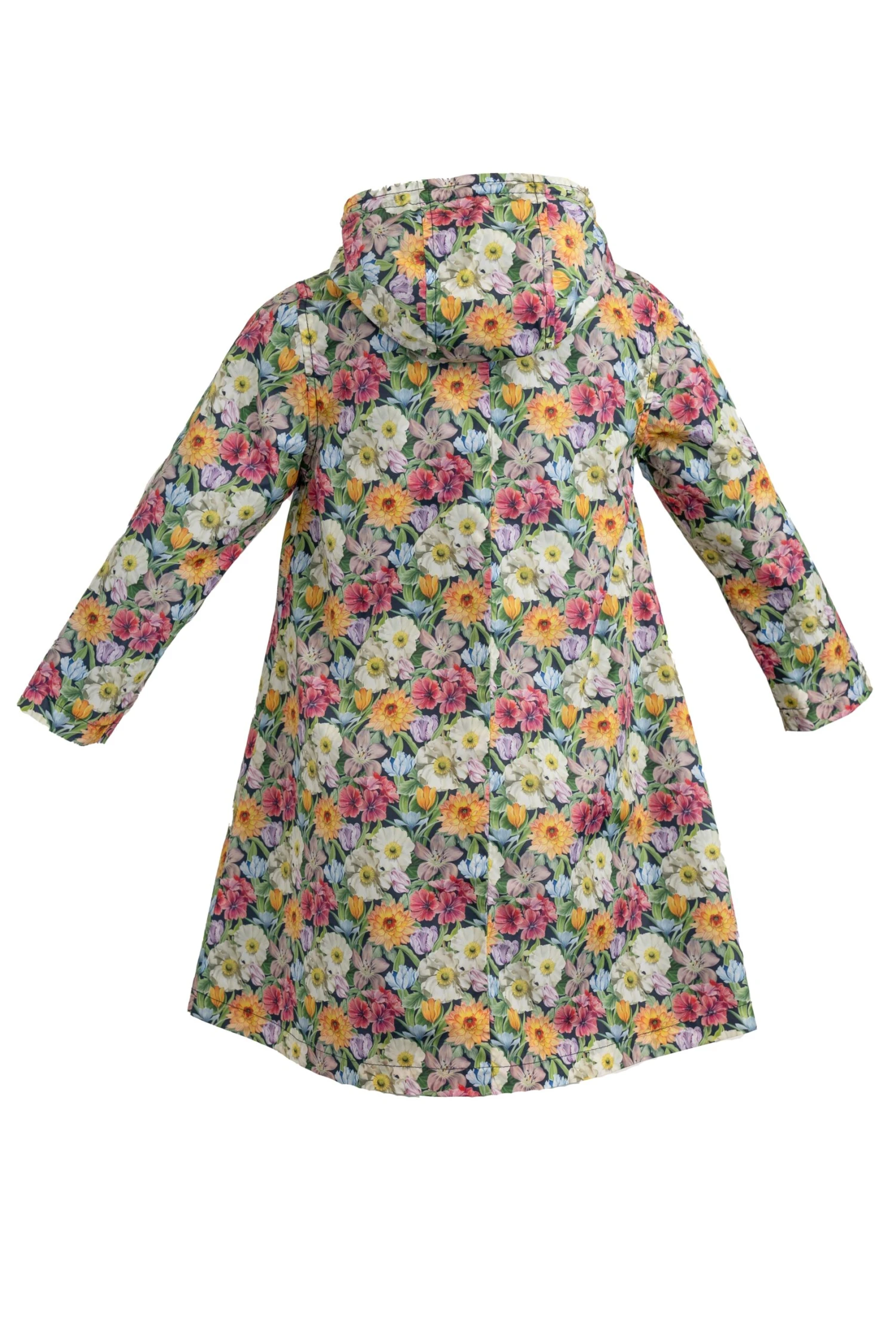 Mini London Raincoat Made With Liberty Fabric Mini London Raincoat Made With Liberty Fabric -Ivy City Co London Jacket mini back scaled