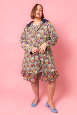 London Raincoat Made With Liberty Fabric -Ivy City Co LondonJacket Studio LibertyLondon24 02 890709