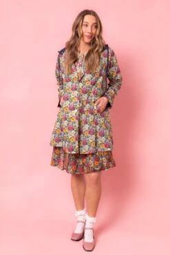 London Raincoat Made With Liberty Fabric -Ivy City Co LondonJacket Studio LibertyLondon24 22
