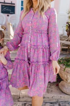 Lydia Dress In Pink Floral -Ivy City Co Lydia Florida SS23 25 140dc412 fb6a 4430 8e97 23fa90b96b43 545489