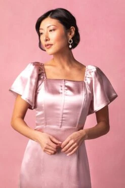 Maddie Dress In Blush Satin 6 Maddie Dress In Blush Satin -Ivy City Co MaddieBlush1 850279