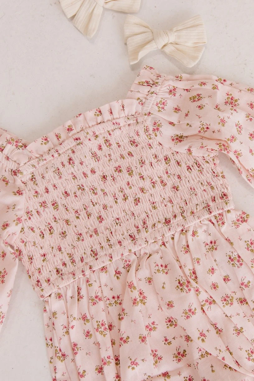 Baby Madeline Romper In Pink Baby Madeline Romper In Pink -Ivy City Co Madeline 23 5 850825
