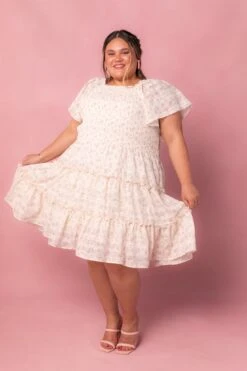 Madison Dress In Eyelet Floral -Ivy City Co MadisonEyelet Studio 14