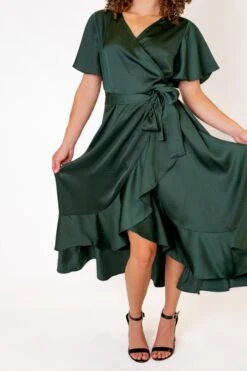 Maggie Dress In Emerald -Ivy City Co MaggieEmerald Studio F23 3 177623