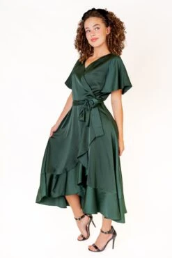 Maggie Dress In Emerald -Ivy City Co MaggieEmerald Studio F23 4 256194