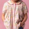 Mini Betty Blouse In Floral -Ivy City Co MiniBettyBlouseFloral Studio Spring24 2
