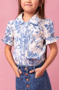 Mini Sophia Blouse 9 Mini Sophia Blouse -Ivy City Co MiniSophiaBlouseandEmmaSkirt Studio Spring24 10