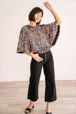 Confetti Top - FINAL SALE 6 Confetti Top - FINAL SALE -Ivy City Co NYE Studio W23 31 382902