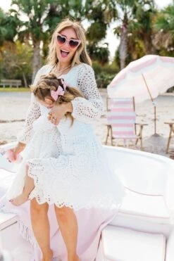 Mini Naomi Eyelet Dress -Ivy City Co Naomi Florida SS23 01 907709