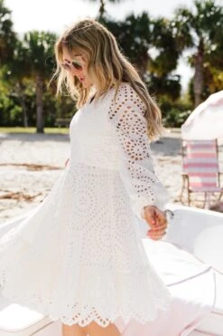 Naomi Eyelet Dress 10 Naomi Eyelet Dress -Ivy City Co Naomi Florida SS23 21 457023
