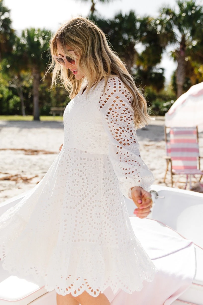 Naomi Eyelet Dress Naomi Eyelet Dress -Ivy City Co Naomi Florida SS23 21 457023