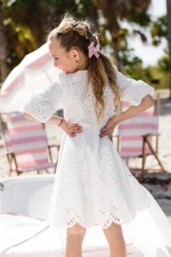 Mini Naomi Eyelet Dress -Ivy City Co Naomi Florida SS23 29 468471