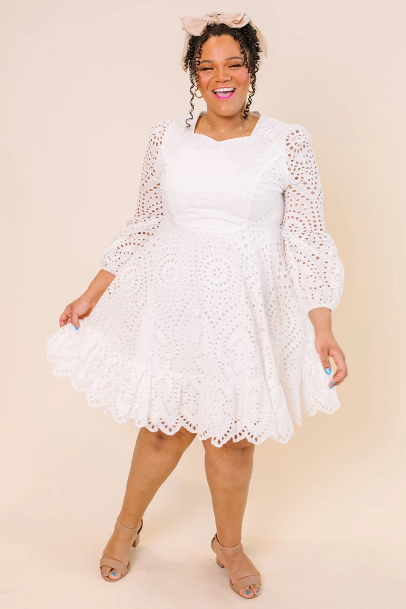 Naomi Eyelet Dress Naomi Eyelet Dress -Ivy City Co Naomi Studio SS23 03 940905