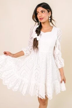 Naomi Eyelet Dress 8 Naomi Eyelet Dress -Ivy City Co Naomi Studio SS23 17 911629