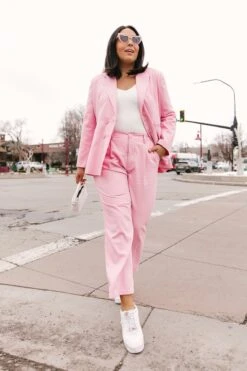 Power Suit In Pink -Ivy City Co Pink PowerSuit23 106 405304