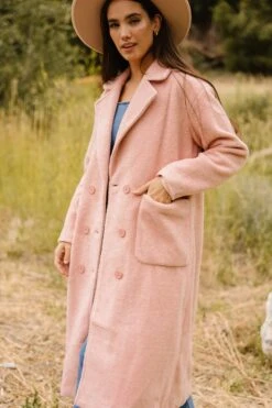 Polly Coat In Pink - FINAL SALE 12 Polly Coat In Pink - FINAL SALE -Ivy City Co PollyCoat ConradRanch F23 06 149422