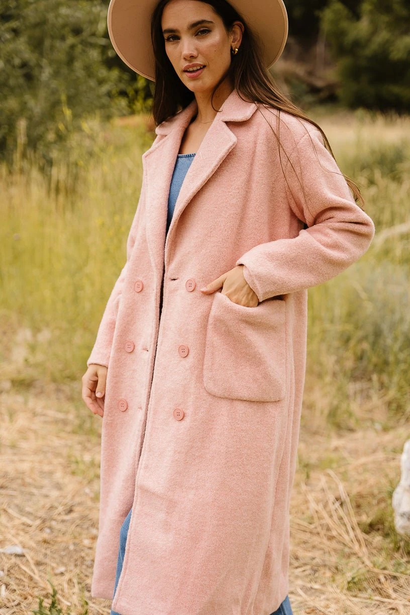 Polly Coat in Pink - FINAL SALE Polly Coat In Pink - FINAL SALE -Ivy City Co PollyCoat ConradRanch F23 06 149422