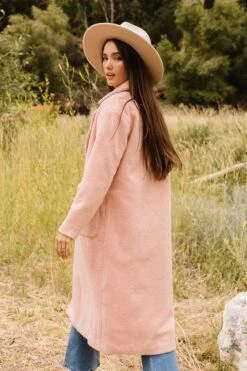 Polly Coat In Pink - FINAL SALE 11 Polly Coat In Pink - FINAL SALE -Ivy City Co PollyCoat ConradRanch F23 09 900448