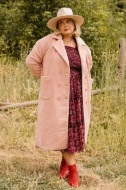 Polly Coat In Pink - FINAL SALE 9 Polly Coat In Pink - FINAL SALE -Ivy City Co PollyCoat ConradRanch F23 2 297013