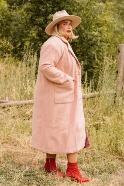 Polly Coat In Pink - FINAL SALE 15 Polly Coat In Pink - FINAL SALE -Ivy City Co PollyCoat ConradRanch F23 4 883271
