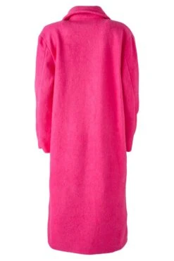 Polly Coat In Hot Pink -Ivy City Co PollyCoat back 108154