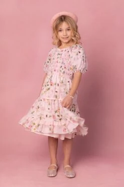 Mini Roselyn Dress In Pink -Ivy City Co RoselynPink Studio 3 2 545354