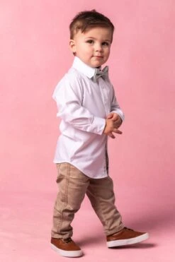 Baby Boys Henry Bow Tie In Sage -Ivy City Co SageBowtie1 843971