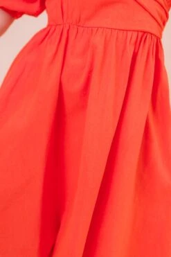 Sage Dress In Coral - FINAL SALE -Ivy City Co SageinCoral Studio SS23 10 746125