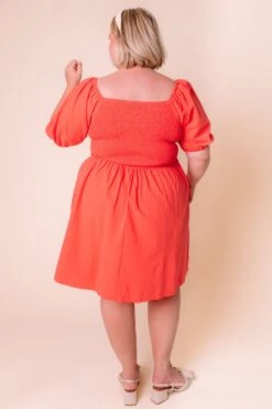 Sage Dress In Coral - FINAL SALE -Ivy City Co SageinCoral Studio SS23 16 344567