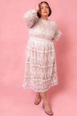 Sicily Dress - Champagne Lining -Ivy City Co Sicily Studio Restock 1