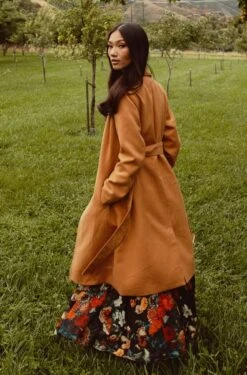 Sloane Coat In Camel - FINAL SALE -Ivy City Co SloaneCamel QuietMeadows F23 13 568464