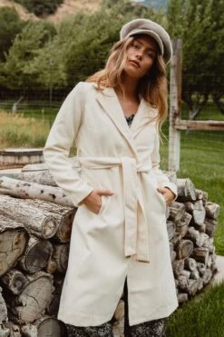 Sloane Coat In Cream - FINAL SALE -Ivy City Co SloaneCream QuietMeadows F23 6 122919