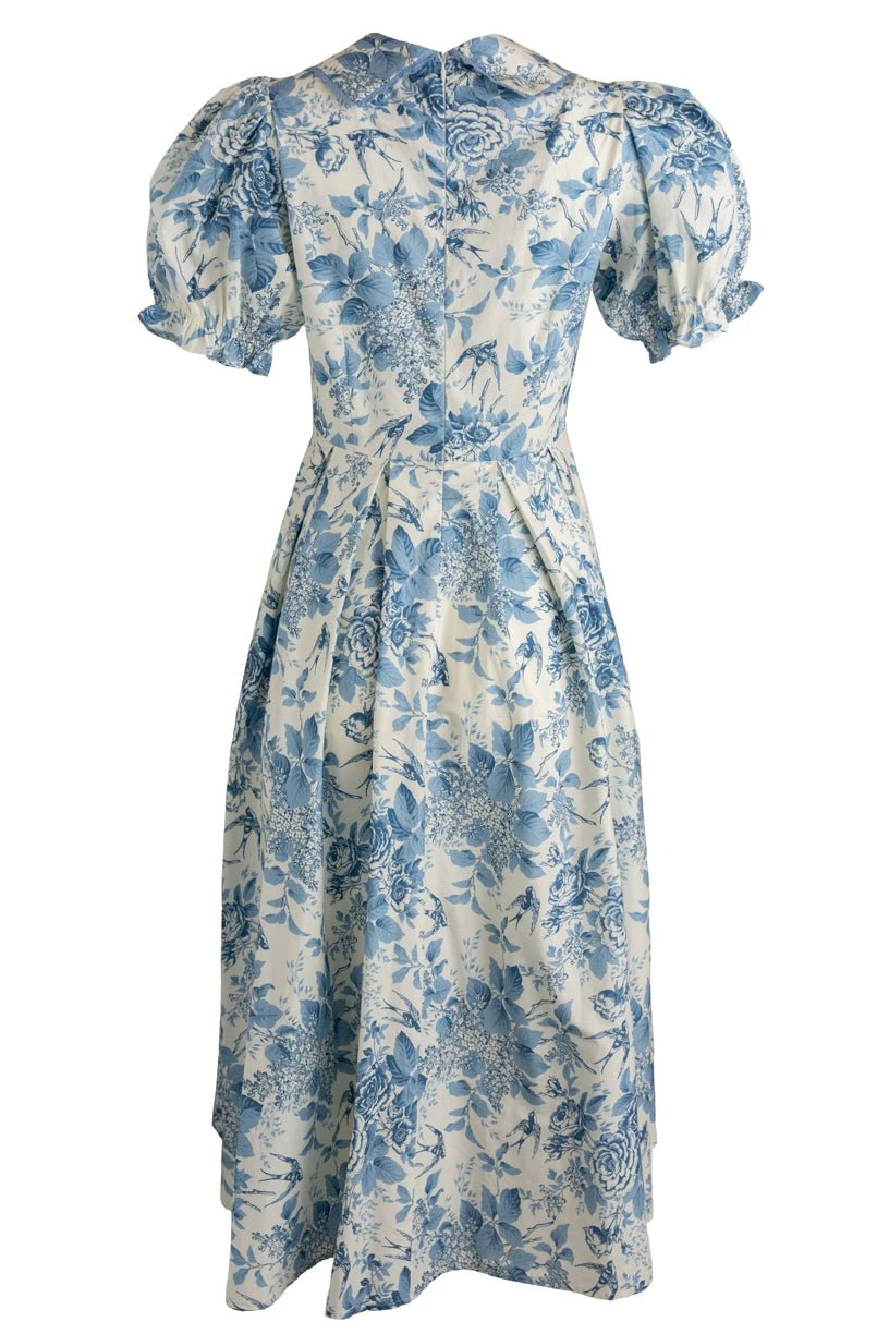 Sophia Dress Sophia Dress -Ivy City Co SophiaBlueToile back 419441