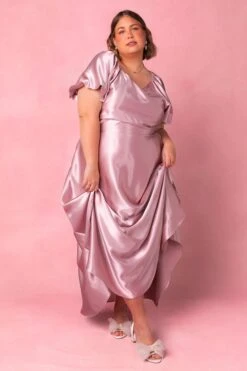 Tessie Dress In Blush 12 Tessie Dress In Blush -Ivy City Co TessieBlush1 510799