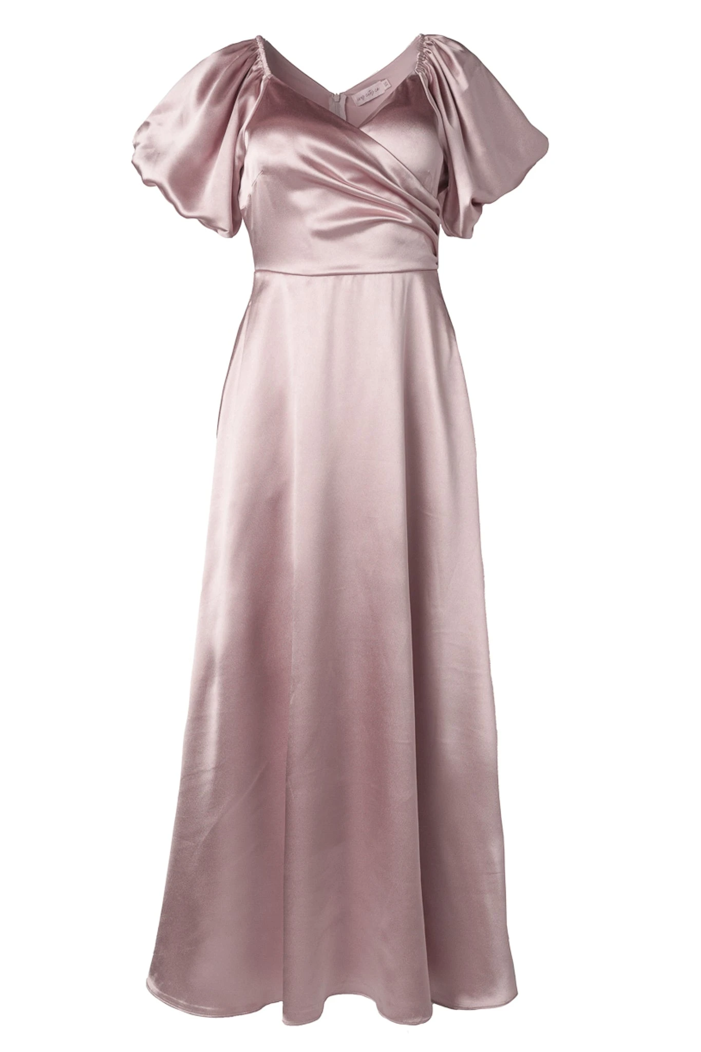 Tessie Dress in Blush Tessie Dress In Blush -Ivy City Co TessieDressinBlushSatin1