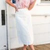 Emma Denim Skirt In White -Ivy City Co WEB EMMADENIM 14