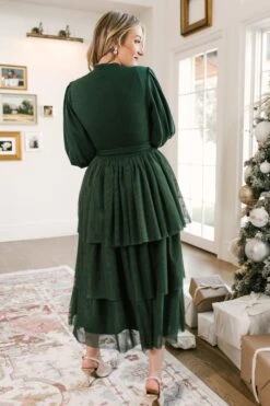 Cosette Dress In Green - FINAL SALE 10 Cosette Dress In Green - FINAL SALE -Ivy City Co WEB IVYCITY DRESSES HOLIDAY20217 12 671006