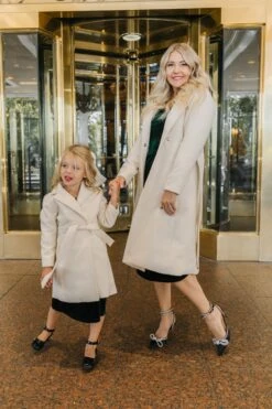 Sloane Coat In Cream - FINAL SALE -Ivy City Co WEB Sloane Coat Cream 2 3 825294