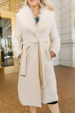 Sloane Coat In Cream - FINAL SALE -Ivy City Co WEB Sloane Coat Cream 6526 701196
