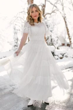 Whimsical Dress In White -Ivy City Co WEB WINTERWHITES whimsical 38 582183