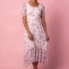 Wren Dress In Pink Toile - FINAL SALE -Ivy City Co Wren Studio Easter 1 561090