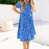 Mini Allie Dress In Royal Blue -Ivy City Co allieblue 07