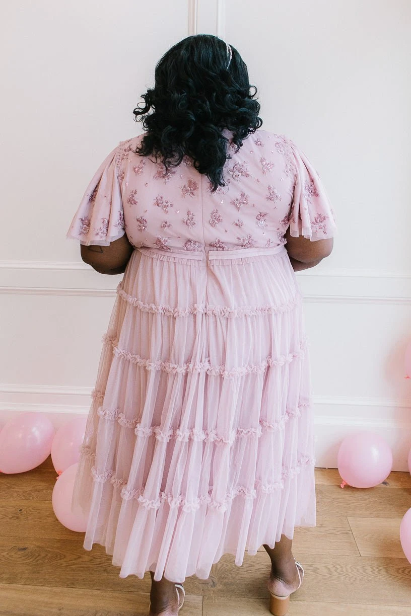 Anastasia Dress in Mauve Anastasia Dress In Mauve -Ivy City Co anastasia mauve 08 769933