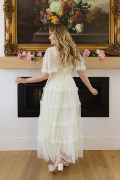 Annalise Dress In Light Yellow - FINAL SALE -Ivy City Co annalise 05 948251