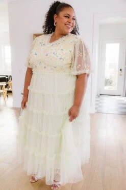 Annalise Dress In Light Yellow - FINAL SALE -Ivy City Co annalise 29 223934