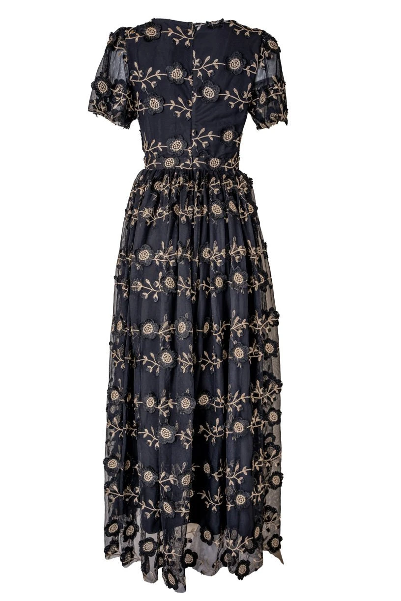 Athena Dress in Black - FINAL SALE Athena Dress In Black - FINAL SALE -Ivy City Co athena black back 231552