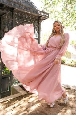 Andie Dress In Blush -Ivy City Co bridesmaids 165 973061