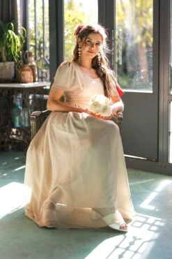 Abbie Dress In Champagne -Ivy City Co bridesmaids 173 948296