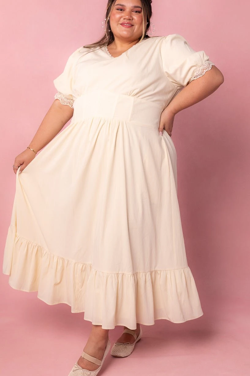 Brooke Dress in Ivory Brooke Dress In Ivory -Ivy City Co brooke ivory 2 ccfa4159 4fe2 4ed7 9c65 8796e05d7372 384687