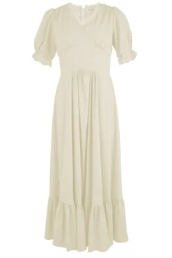 Brooke Dress In Ivory 9 Brooke Dress In Ivory -Ivy City Co brooke ivory front 904301